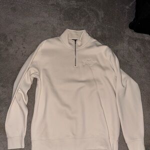 Reign Men's Off-White Zip-Up Sweater